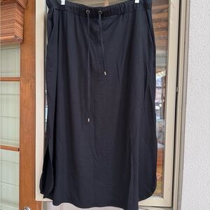 Eileen Fisher Elegant Black Maxi Skirt